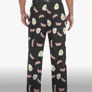 Lazy One Snackin' and Relaxin' Black Pajama Pants